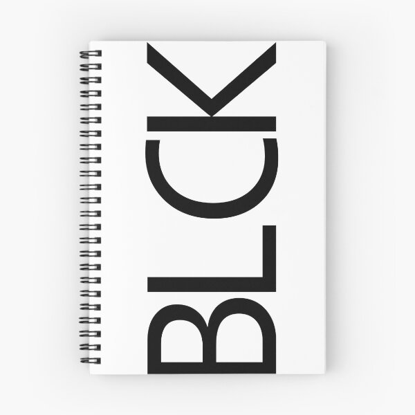Item preview,  BLCK large text design designed and sold by GetItGiftIt.