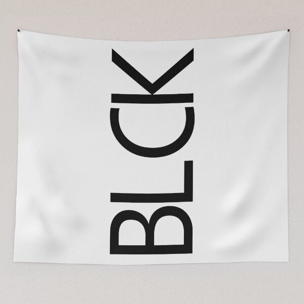Item preview,  BLCK large text design designed and sold by GetItGiftIt.