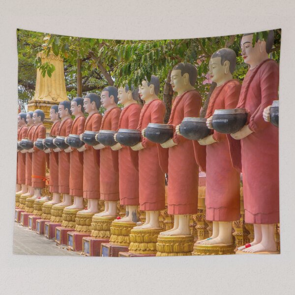 Item preview, Wat Bo Statues designed and sold by Dave Hare Photography.