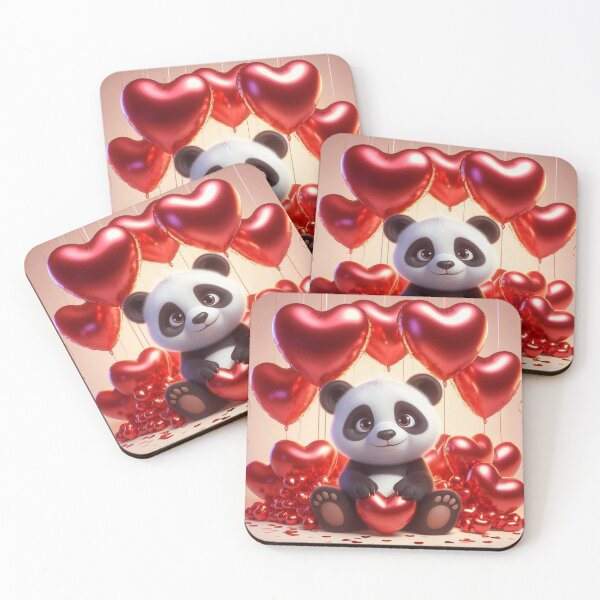 Item preview, Valetine Panda 17 designed and sold by PANDALOVEART.