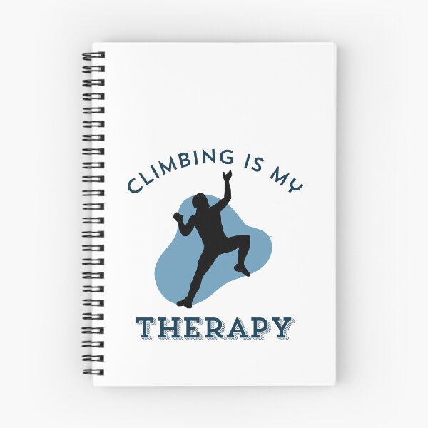 Item preview, Climbing is my Therapy - Rock Climbing designed and sold by TTeamDesigns.