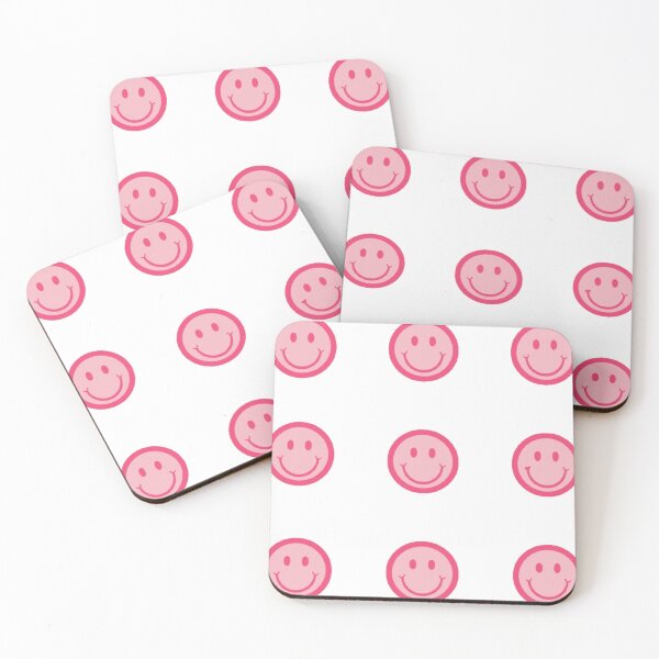 Item preview, Pink Smiley Face Sticker Pack designed and sold by Slow-snail9.