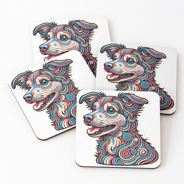 Item preview, Psychedelic Pup designed and sold by BillyD-Art.