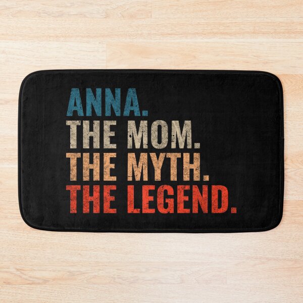 Artikelvorschau, Anna Die Mutter Der Mythos Die Legende Anna Name Retro 70er Jahre Distress entworfen und verkauft von Teelogic.