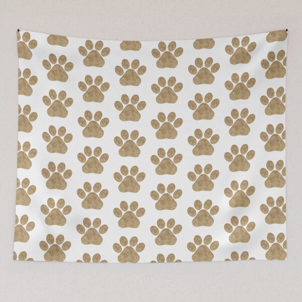 Item preview, Gold Paw Print designed and sold by Tanya C  Smith.