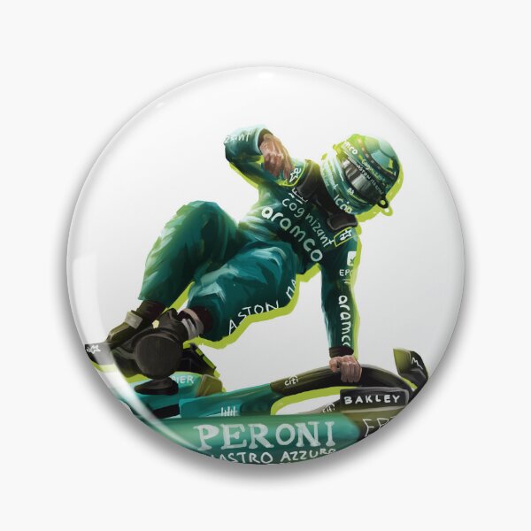 Item preview, Fernando Alonso F1 Painting 2023 SIilverstone designed and sold by TonsOfTunes.
