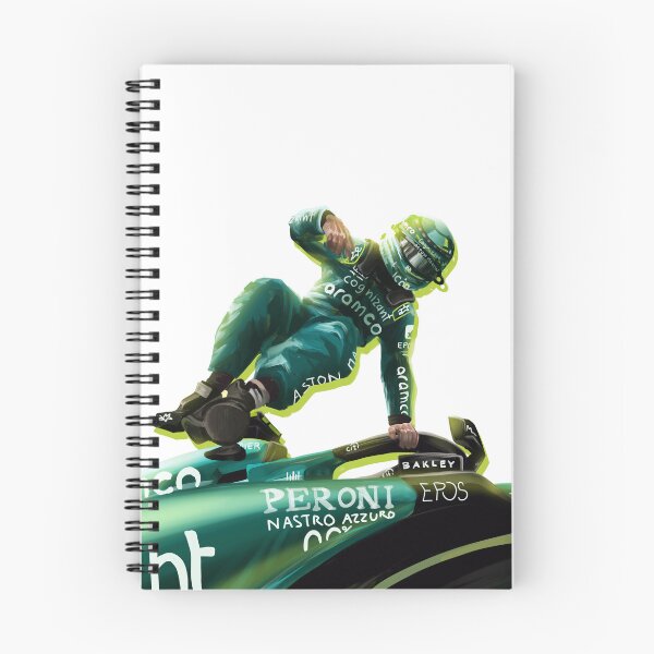 Item preview, Fernando Alonso F1 Painting 2023 SIilverstone designed and sold by TonsOfTunes.