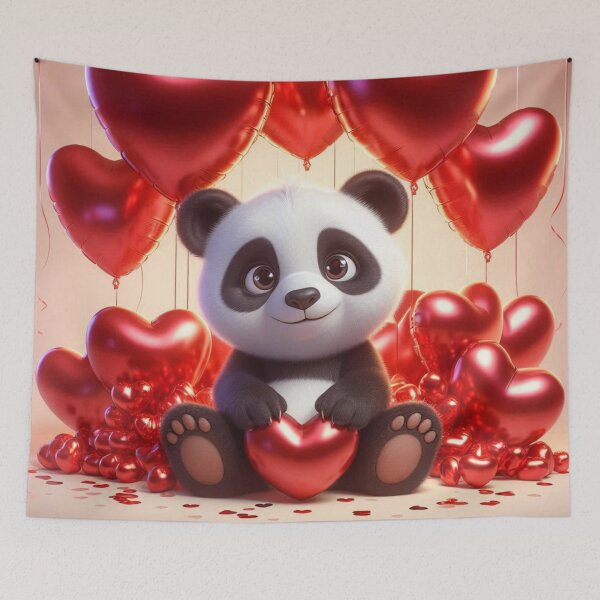 Item preview, Valetine Panda 17 designed and sold by PANDALOVEART.
