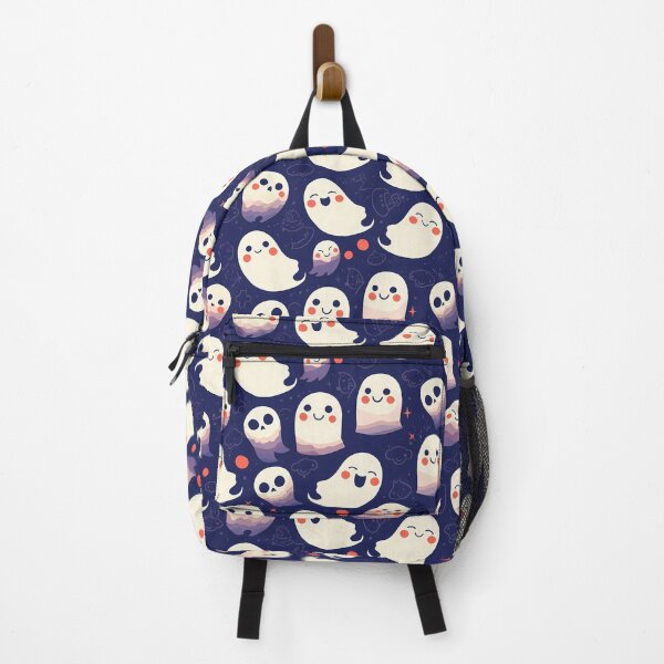 Item preview, Cute white ghosts seamless pattern designed and sold by cicicreativeart.