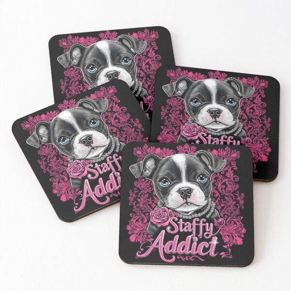 Item preview, Addicted To Staffies  designed and sold by Nocturne  Paws.