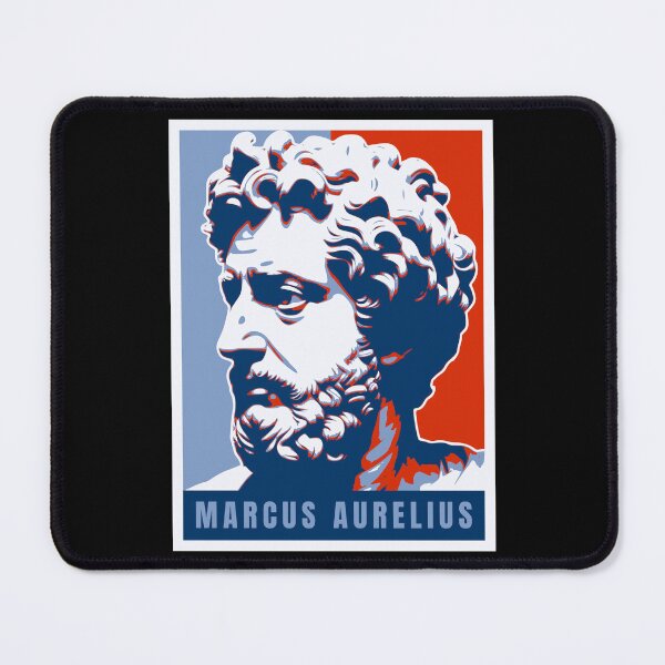 Item preview, Marcus Aurelius Hope Style Stoicism Art designed and sold by kakarikihill.