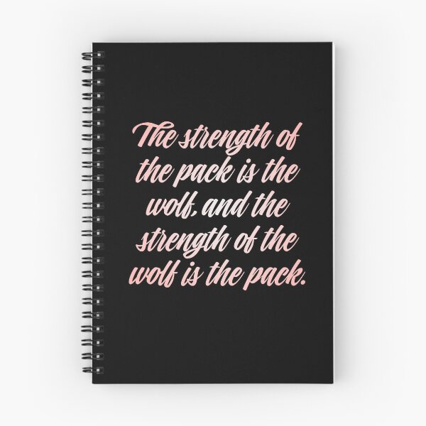 Item preview, The strength of the pack is the wolf, and the strength of the wolf is the pack. v.2 designed and sold by x1brett.