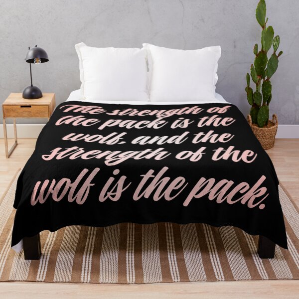 Item preview, The strength of the pack is the wolf, and the strength of the wolf is the pack. v.2 designed and sold by x1brett.