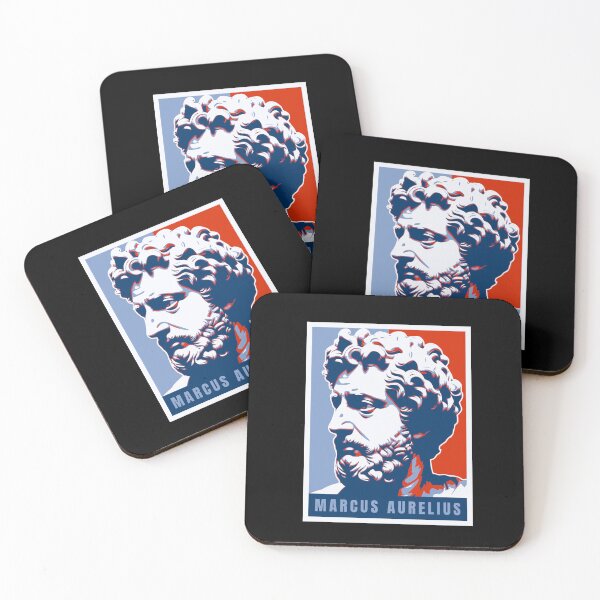 Item preview, Marcus Aurelius Hope Style Stoicism Art designed and sold by kakarikihill.