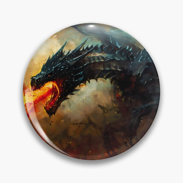 Item preview, Inferno of the Black Dragon designed and sold by AM FineArtPrints.