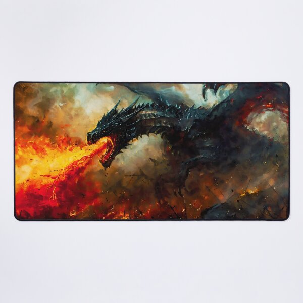Item preview, Inferno of the Black Dragon designed and sold by AM FineArtPrints.