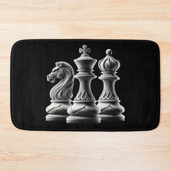 Item preview, Three Chess Pieces designed and sold by Blink Art Studio.