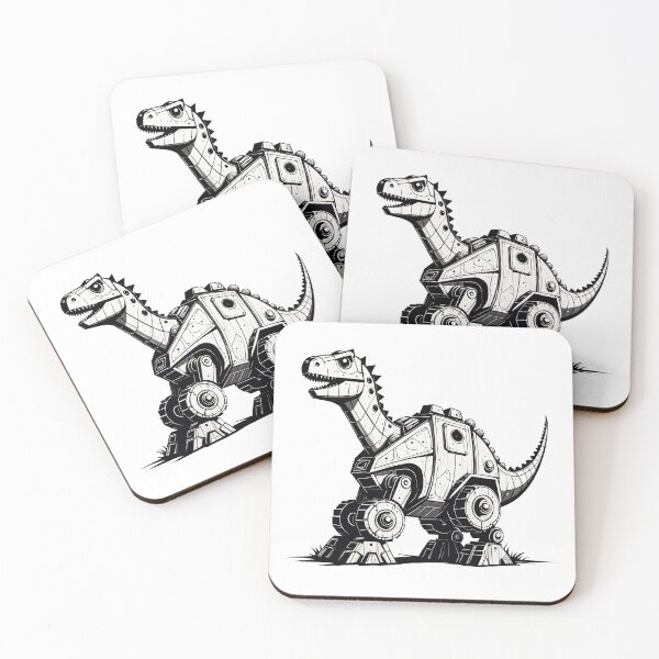 Item preview, Cool biomechanical space dinosaur Tyrannosaurus designed and sold by SpaceRockMining.