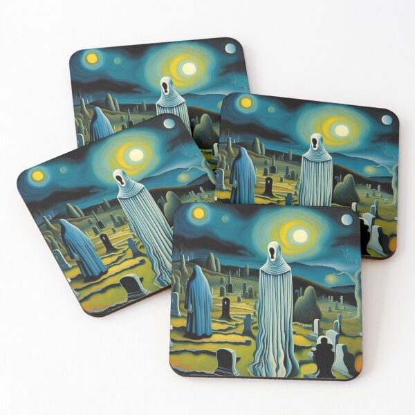 Item preview, Ghosts in the graveyard designed and sold by George Hutton Hunter.