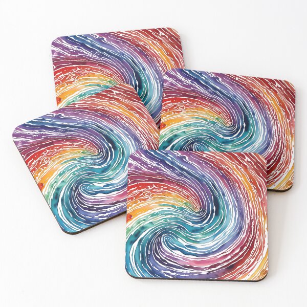 Item preview, Swirling colorful pattern designed and sold by Rocklights.