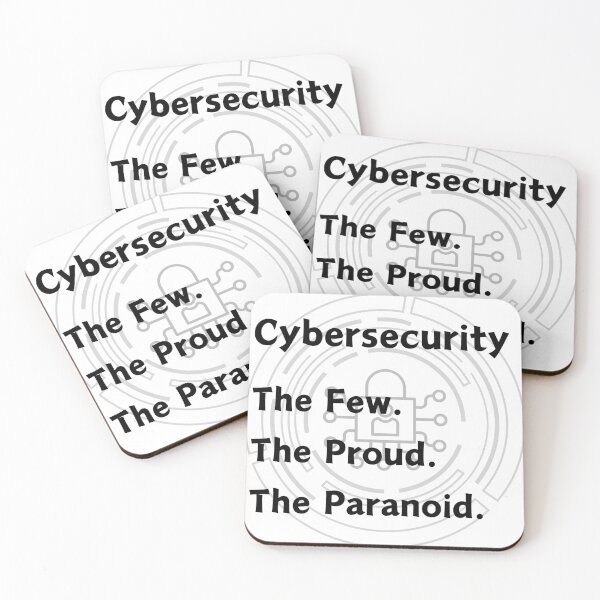 Item preview, Cybersecurity - The few. The proud. The paranoid. designed and sold by razaldo.