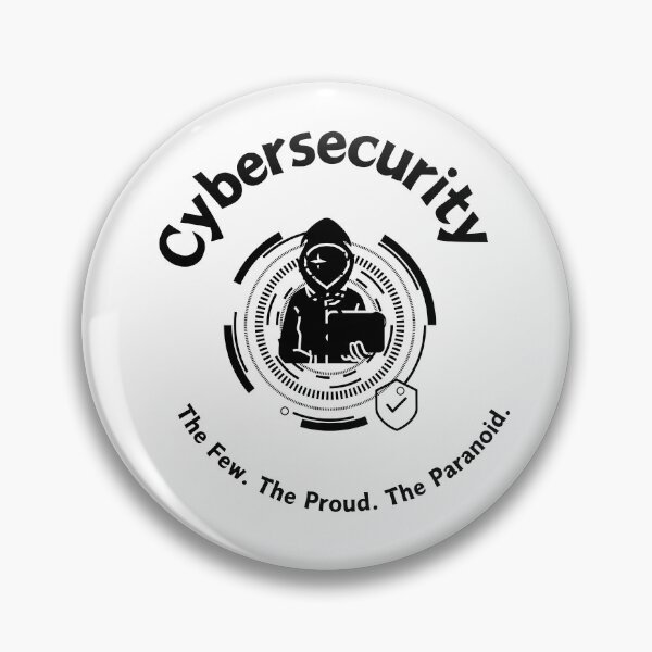 Item preview, Cybersecurity - The few. The proud. The paranoid. (curved) designed and sold by razaldo.
