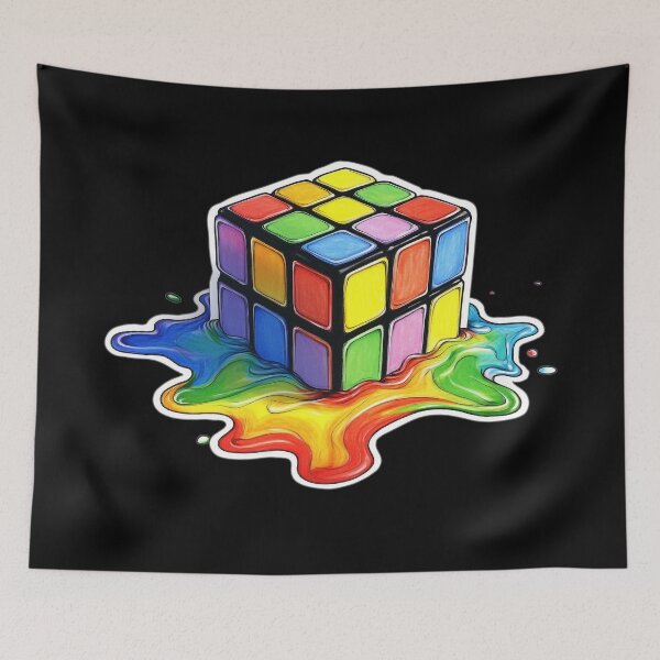 Item preview, Melting Rubik's Cube designed and sold by AIStudioProject.