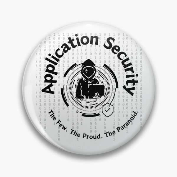 Item preview, Application Security - The few. The proud. The paranoid. (curved) designed and sold by razaldo.