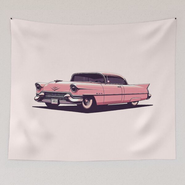 Item preview, The Timeless Allure of the Pink Cadillac designed and sold by zzz888.