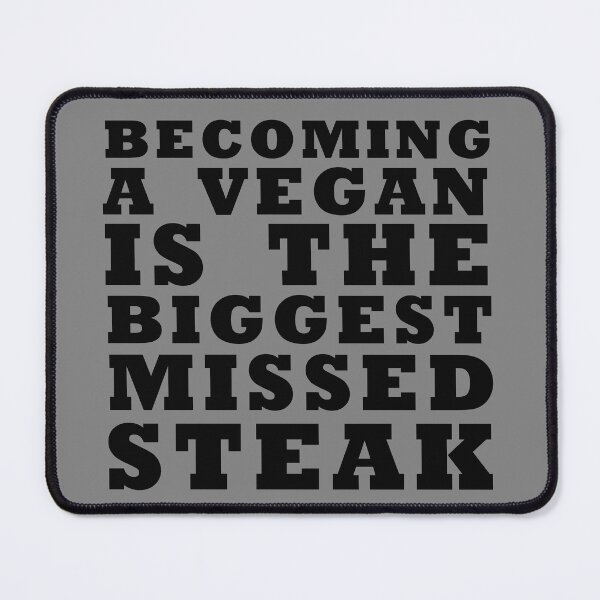Item preview, meat eater V vegan designed and sold by LPDesignsUK.