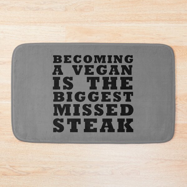 Item preview, meat eater V vegan designed and sold by LPDesignsUK.