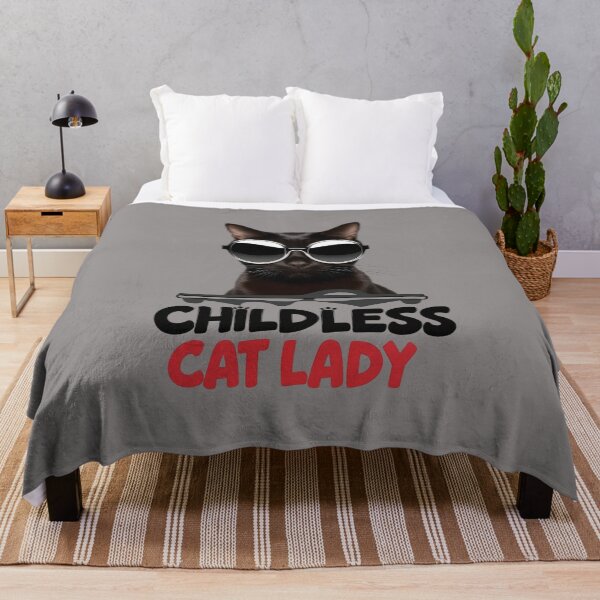 Item preview, perfect Childless Cat Lady - Fun Feline Lover Design designed and sold by DRESSED-UP-CUBS.