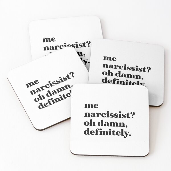 Item preview, Me narcissist oh damn, definitely designed and sold by weirdly weird.