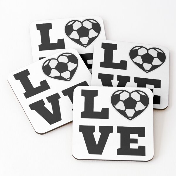 Item preview, Football Soccer Love Theme Gift Idea for Boys Gamer Room Decoration designed and sold by Vintage Eclectic Visuals.
