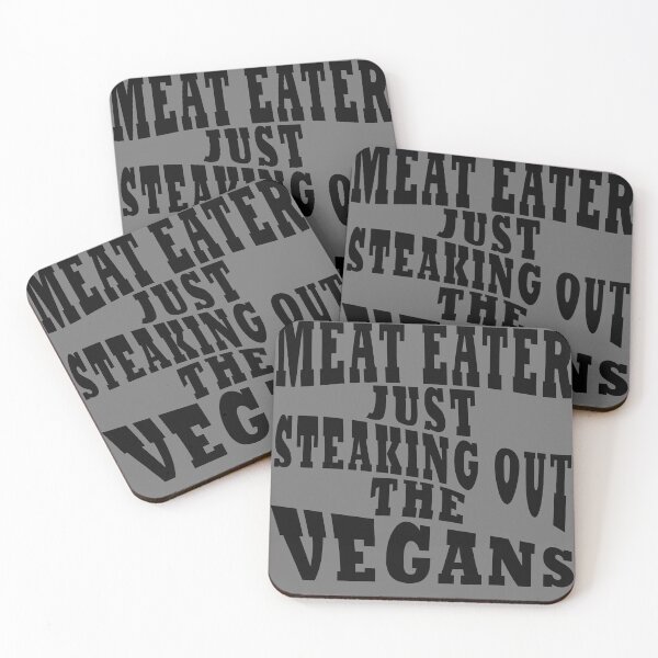 Item preview, steaking out vegans designed and sold by LPDesignsUK.