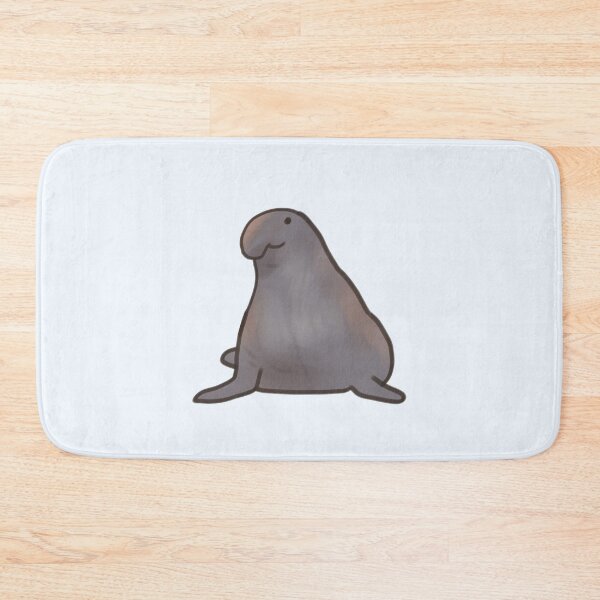 Item preview, Cute Elephant seal drawing  designed and sold by Artofmayara.