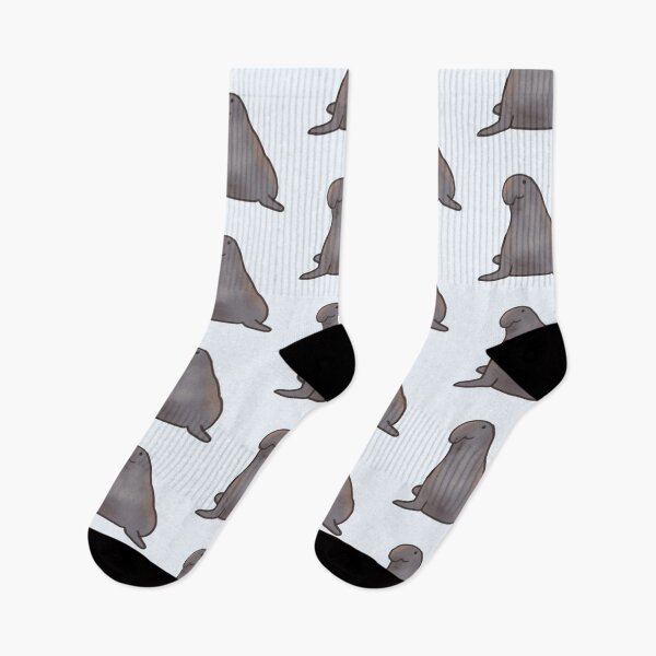 Item preview, Cute Elephant seal drawing  designed and sold by Artofmayara.