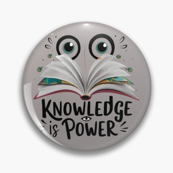 Item preview, The Power of Knowledge designed and sold by DRESSED-UP-CUBS.