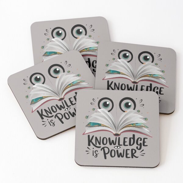 Item preview, The Power of Knowledge designed and sold by DRESSED-UP-CUBS.