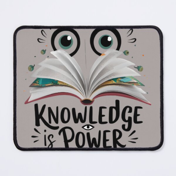 Item preview, The Power of Knowledge designed and sold by DRESSED-UP-CUBS.
