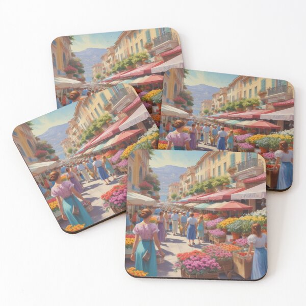 Item preview, Nice flower market designed and sold by GasconyPassion.