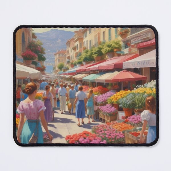 Item preview, Nice flower market designed and sold by GasconyPassion.