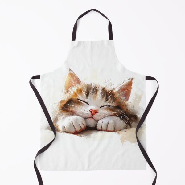 Item preview, Sleeping kitten with a peaceful expression, paws tucked in. designed and sold by MystiS.