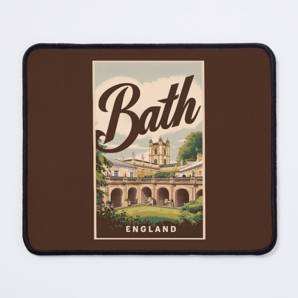 Item preview, A Vintage Travel Art of Bath - England designed and sold by GoodOldVintage.