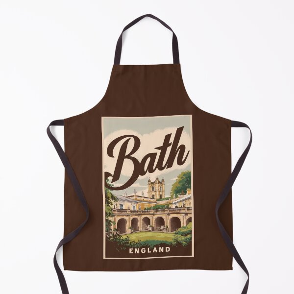 Item preview, A Vintage Travel Art of Bath - England  designed and sold by GoodOldVintage.