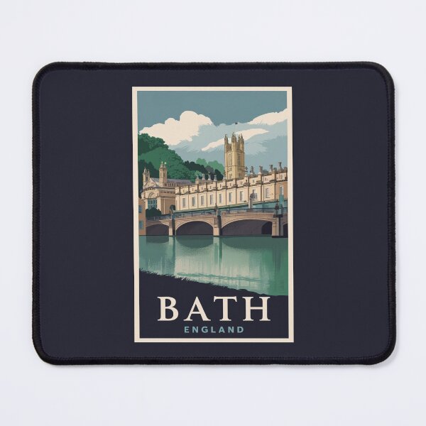 Item preview, A Vintage Travel Art of Bath - England designed and sold by GoodOldVintage.