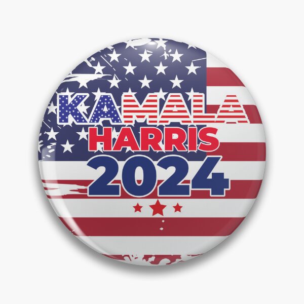 Item preview, Kamala Harris 2024 Patriotic Campaign designed and sold by CanyonGarageArt.