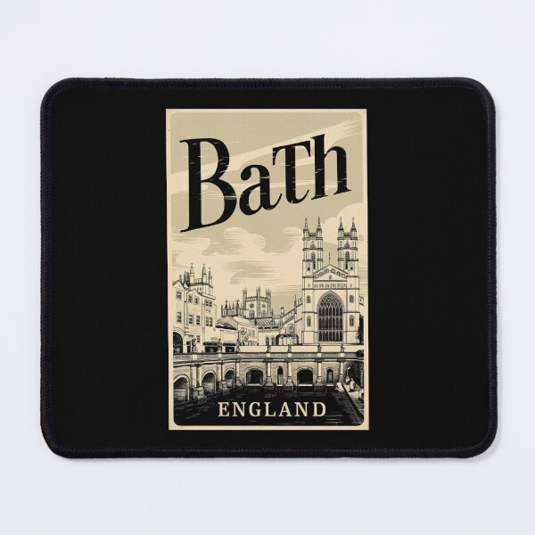 Item preview, A Vintage Travel Art of Bath - England designed and sold by GoodOldVintage.