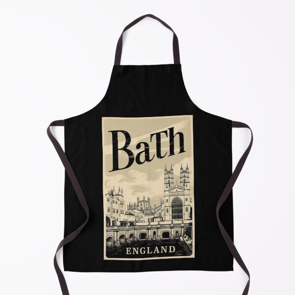 Item preview, A Vintage Travel Art of Bath - England  designed and sold by GoodOldVintage.