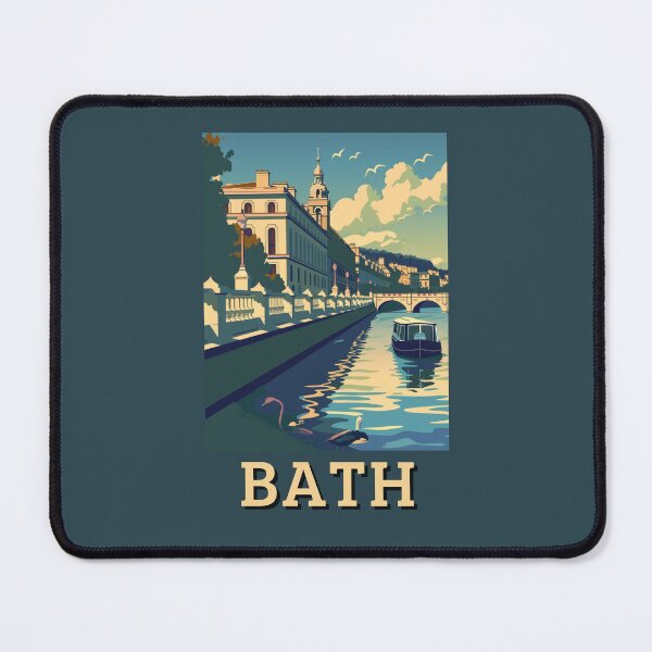 Item preview, A Vintage Travel Art of Bath - England designed and sold by GoodOldVintage.